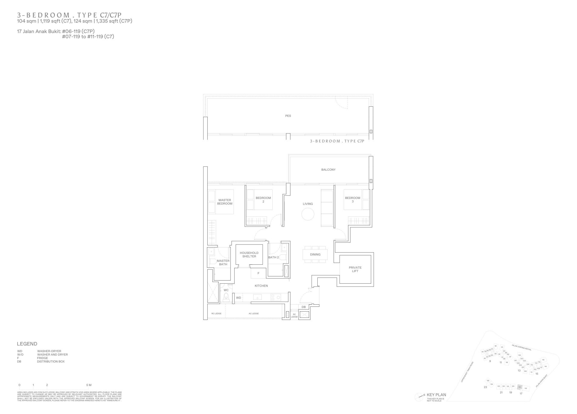The Reserve Residences floorplan
